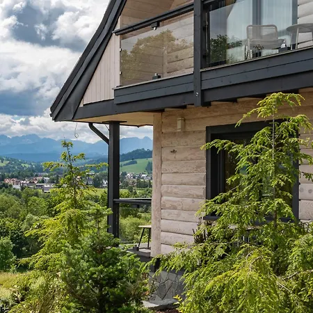 Alpesi faház Siwy Dzwonek - Goralskie Z Jacuzzi I Widokiem Na Tatry - Sauna Lub Bilard - Plac Zabaw *