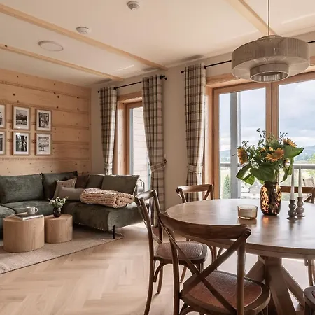 Alpesi faház Siwy Dzwonek - Goralskie Z Jacuzzi I Widokiem Na Tatry - Sauna Lub Bilard - Plac Zabaw *